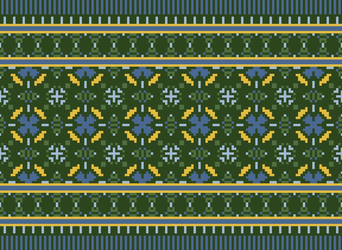 americano étnico nativo padrão.tradicional navajo, asteca, apache, sudoeste e mexicano estilo tecido padrão.abstrato motivos padrão.design para tecido, roupas, cobertor, tapete, tecido, envoltório, decoração vetor