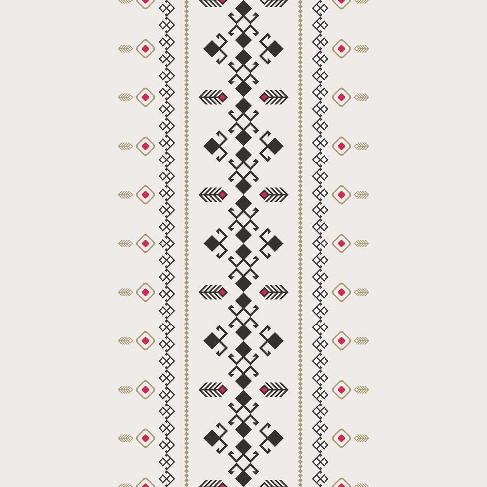 étnico padronizar textura Projeto fundo impressão abstrato desatado têxtil. étnico estilo ilustração gráfico tecido enfeite geométrico decorativo decoração arte papel de parede. étnico arte floral. vetor