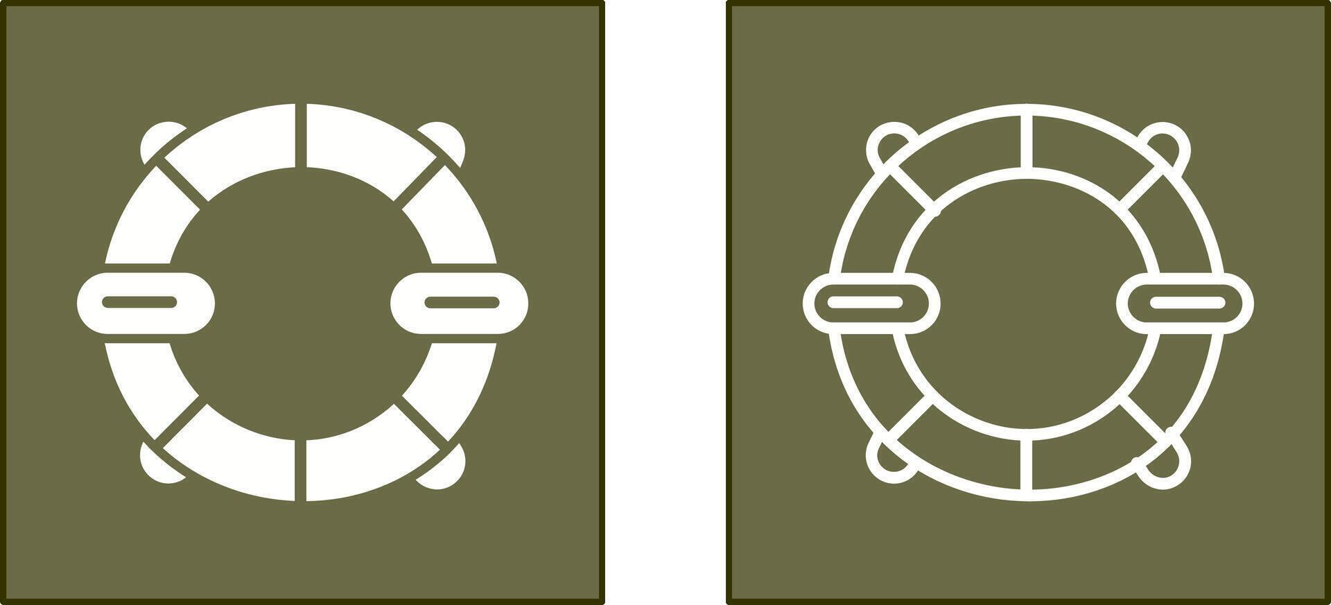 ícone de salva-vidas vetor