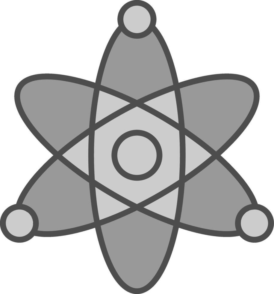 átomo potra ícone vetor