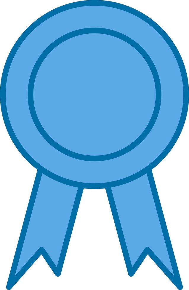 ícone de duas cores de linha de prêmio vetor