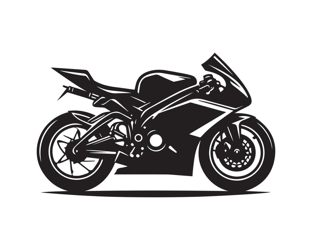 bicicleta silhueta ícone gráfico logotipo Projeto vetor