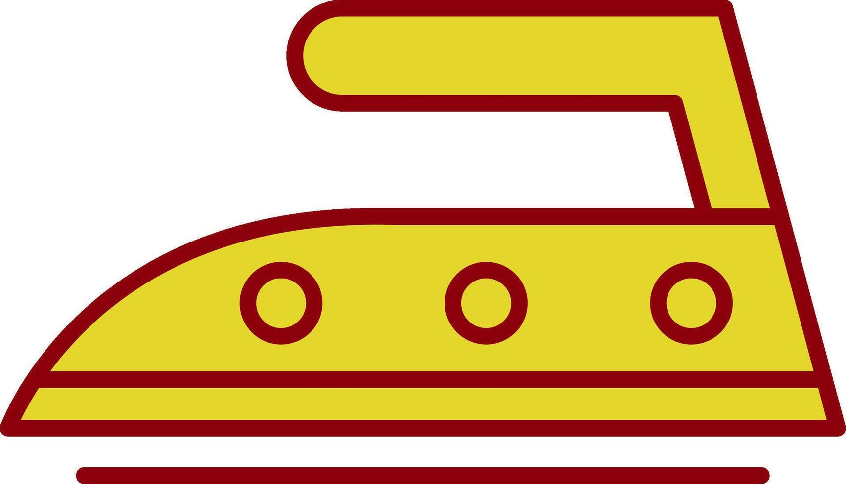 ícone de duas cores de linha de ferro vetor