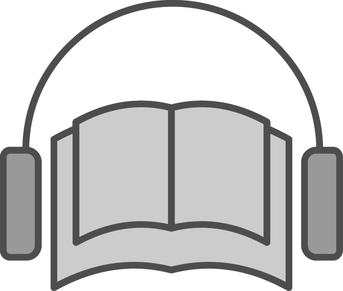 audio livro potra ícone vetor