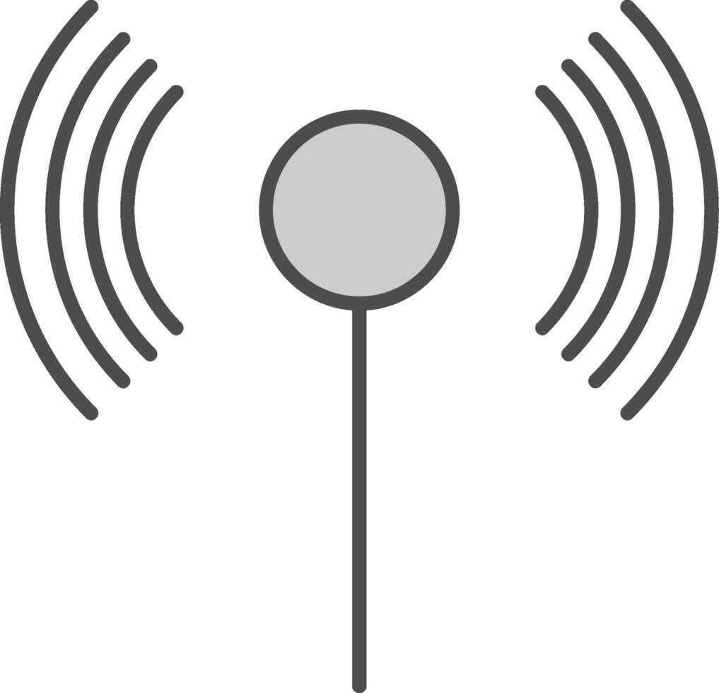 Wi-fi potra ícone vetor