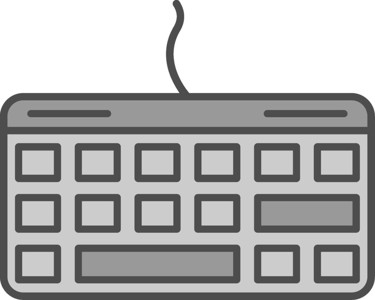 teclado potra ícone vetor