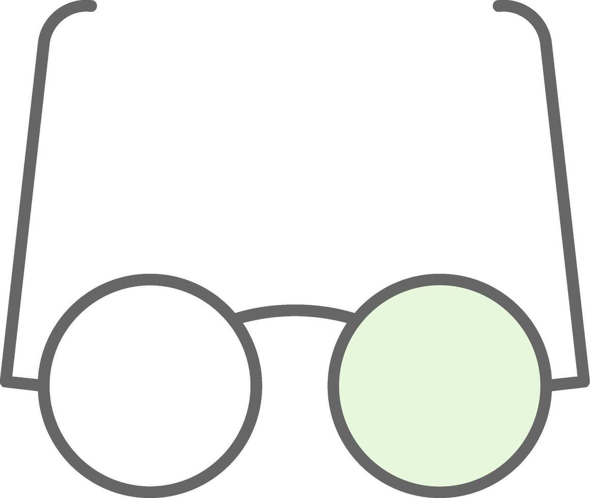 óculos potra ícone vetor