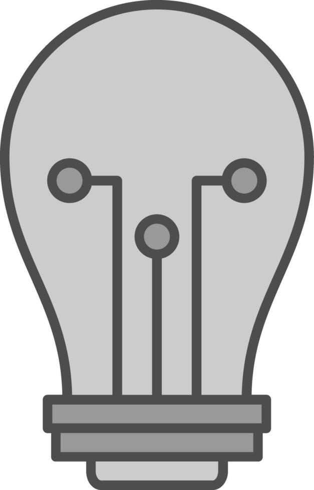 lâmpada potra ícone vetor