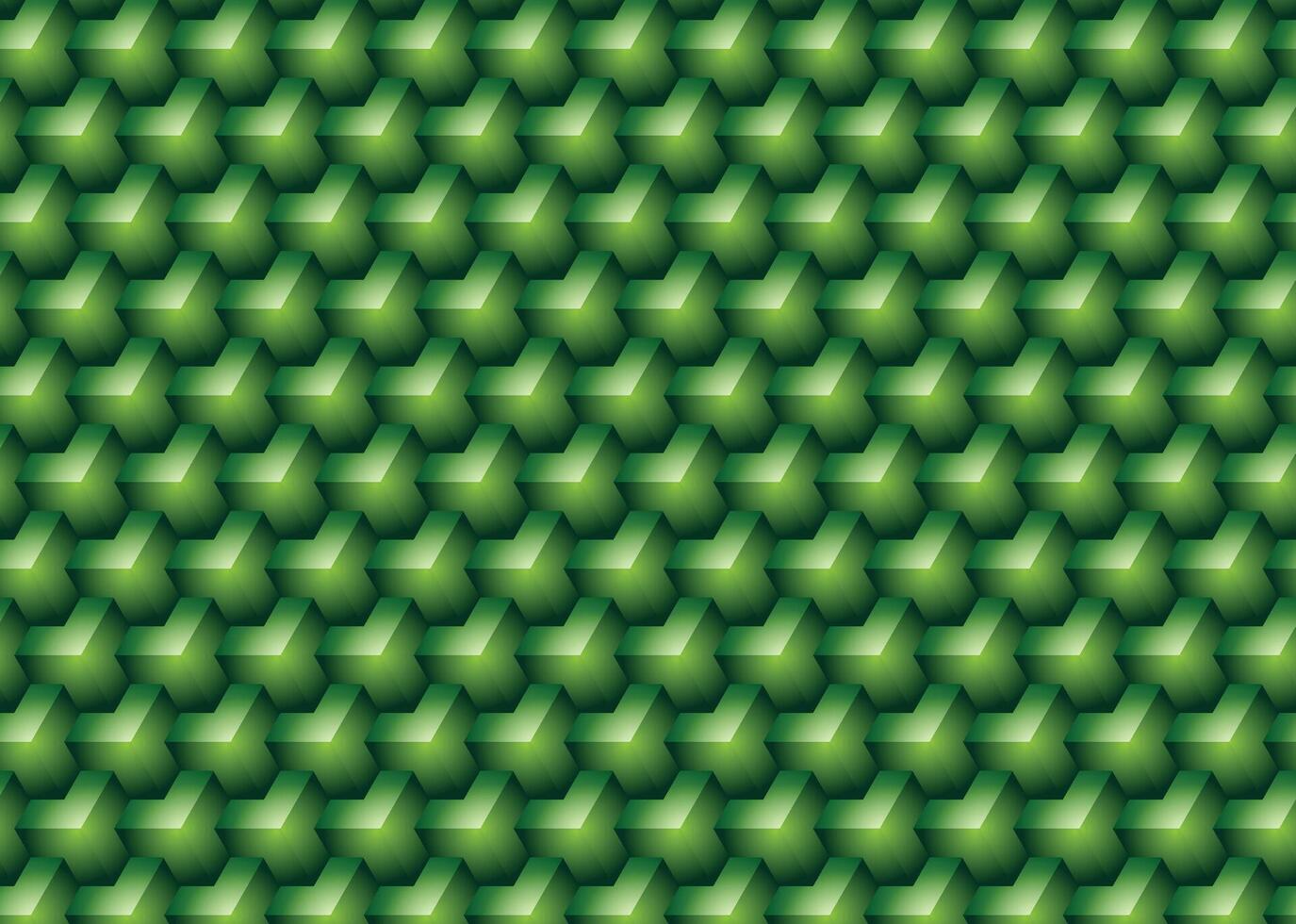verde abstrato 3d fundo vetor