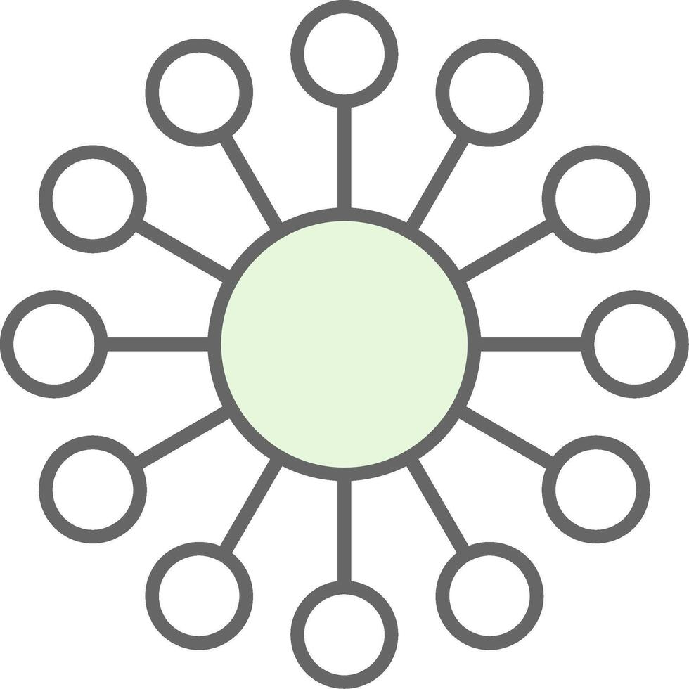 diagrama potra ícone vetor