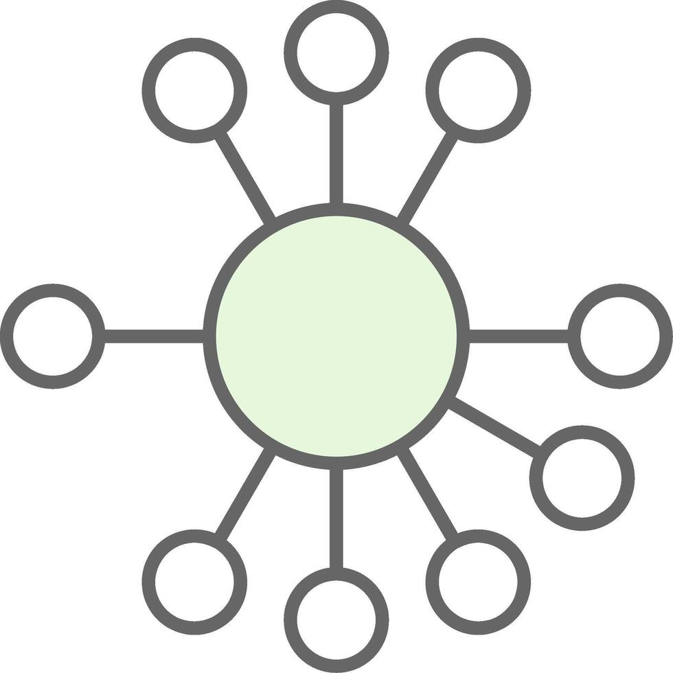 diagrama potra ícone vetor