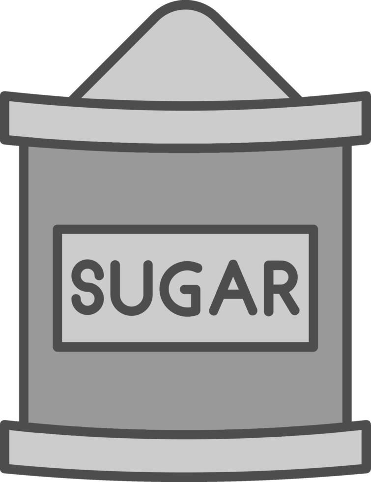 açúcar saco potra ícone vetor
