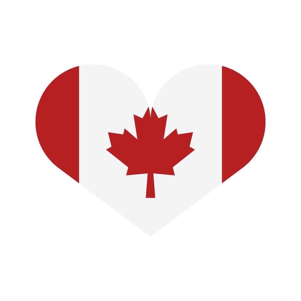 Canadá bandeira dentro vetor