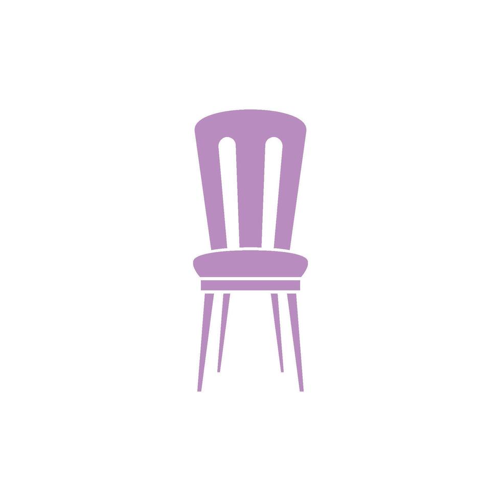 cadeira ícone modelo ilustração Projeto vetor