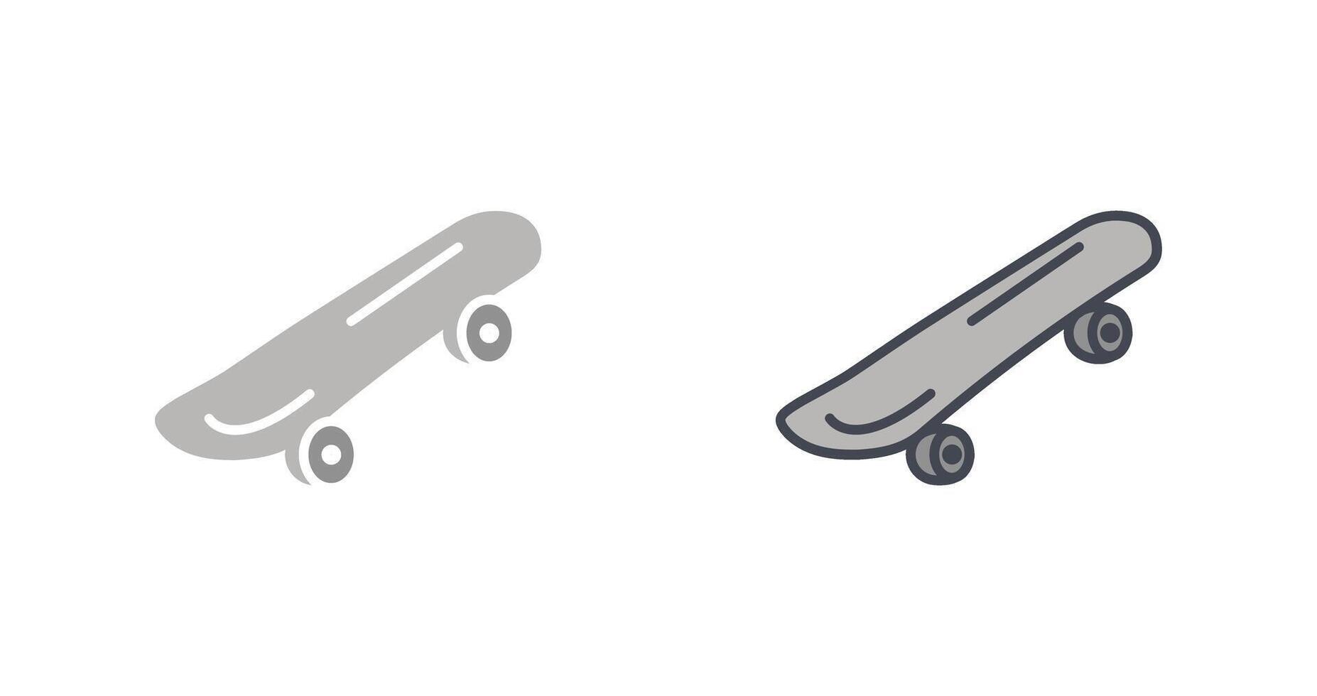 design de ícone de skate vetor