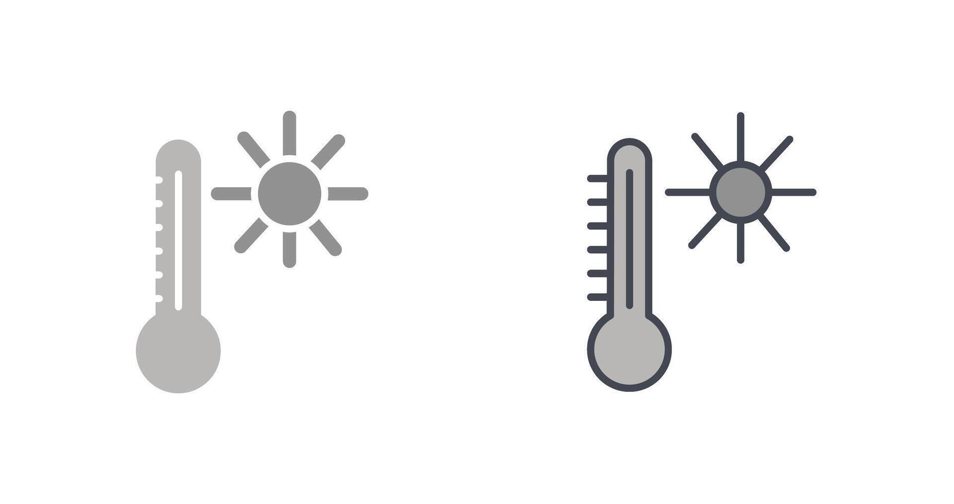 design de ícone de temperatura vetor