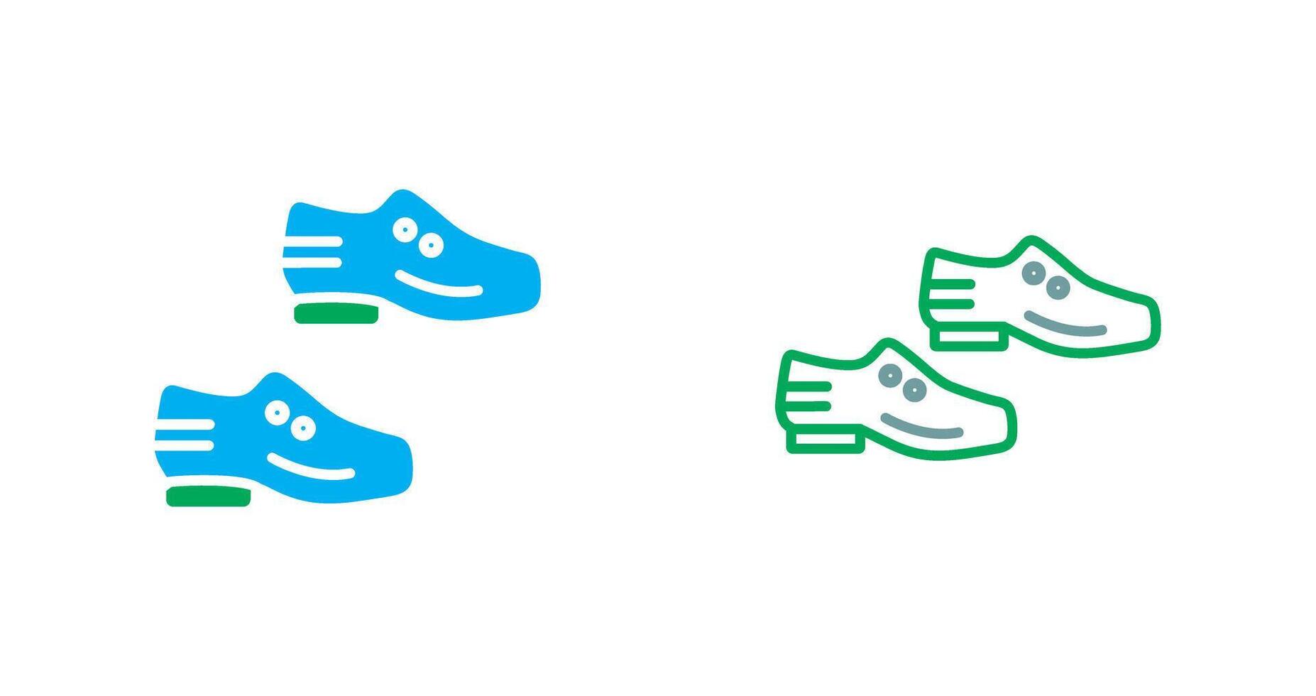 design de ícone de sapatos vetor