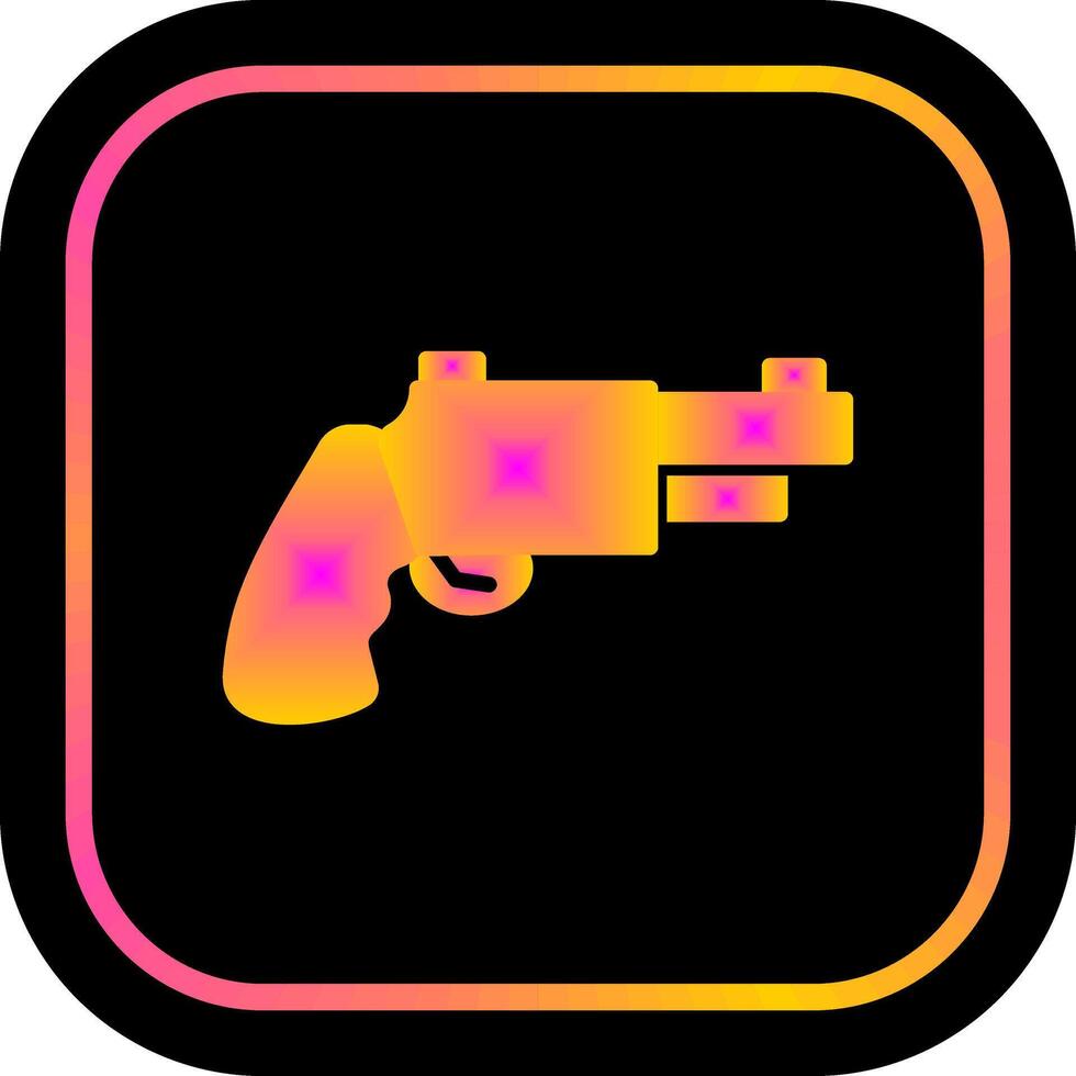design de ícone de pistola vetor