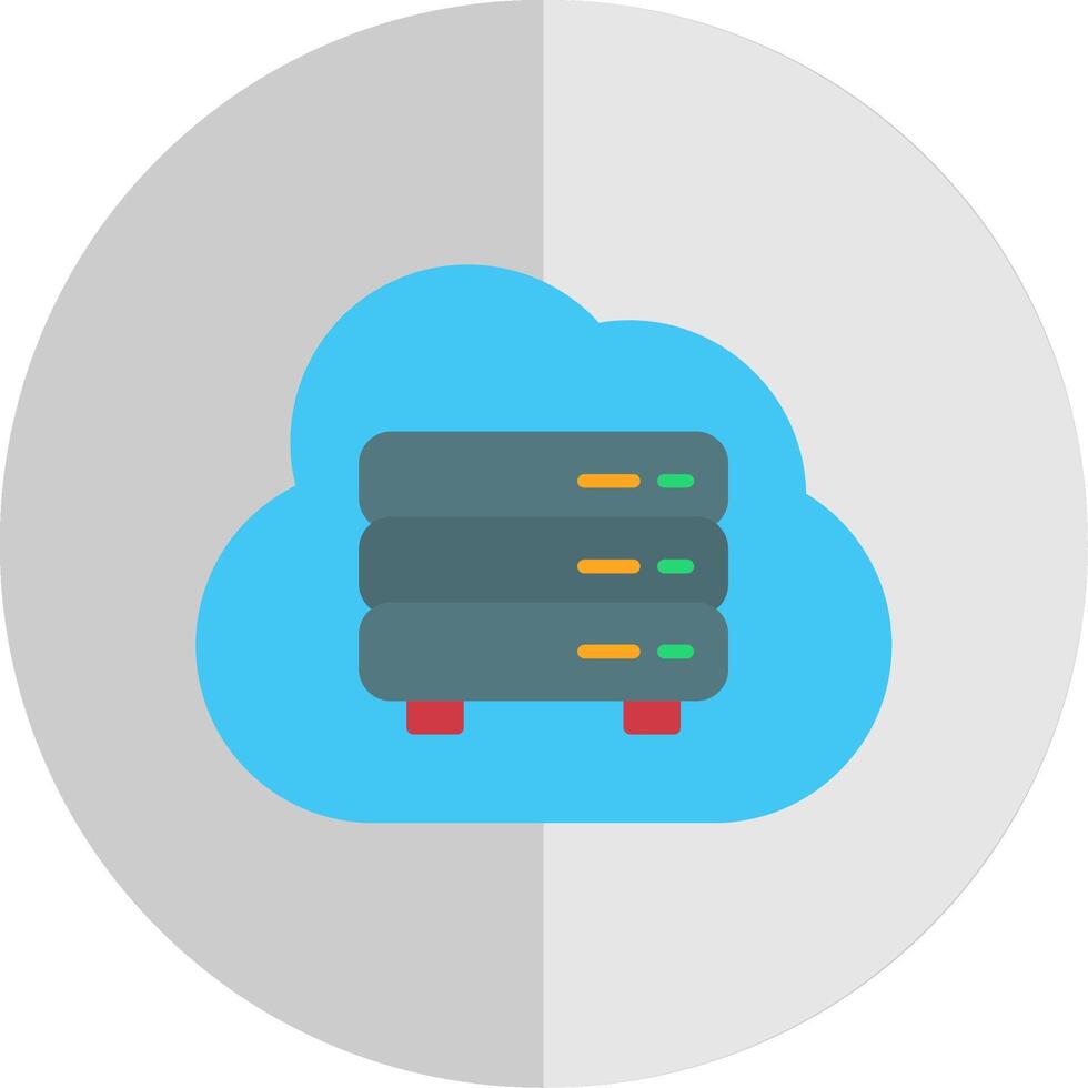 armazenamento plano escala ícone vetor