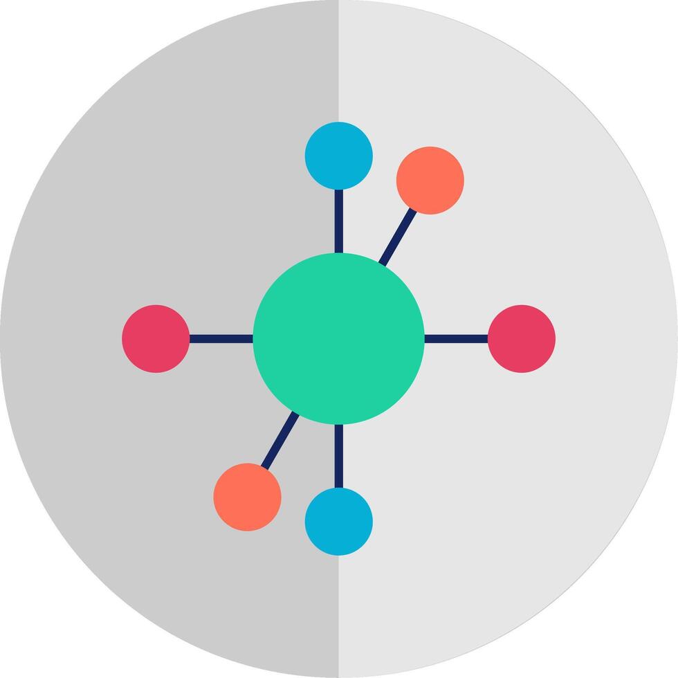 diagrama plano escala ícone vetor