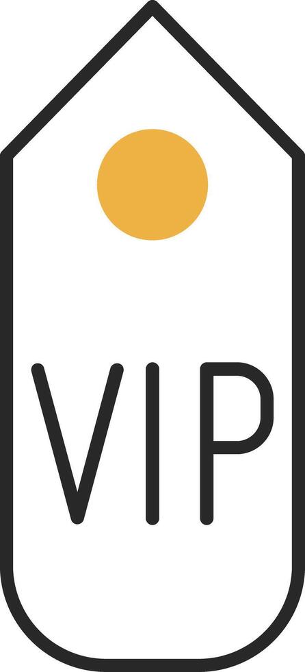 vip passar esfolado preenchidas ícone vetor