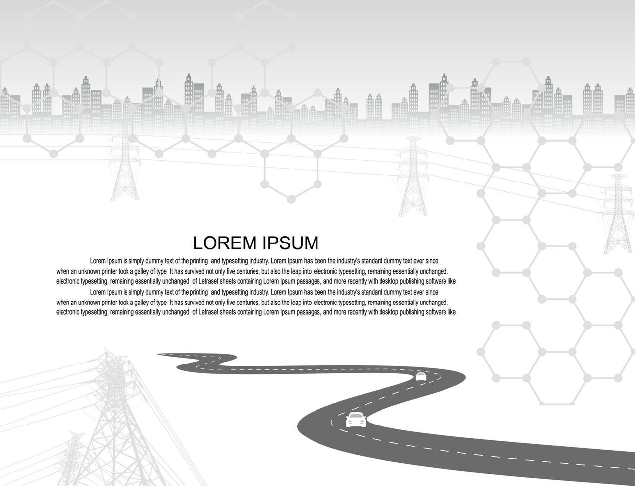 sistema de geração de energia energia limpa renovável da natureza, como energia eólica, solar e hídrica, pode ser usada para produzir eletricidade. Infográfico de modelo de vetor cronograma de operações de negócios com bandeiras