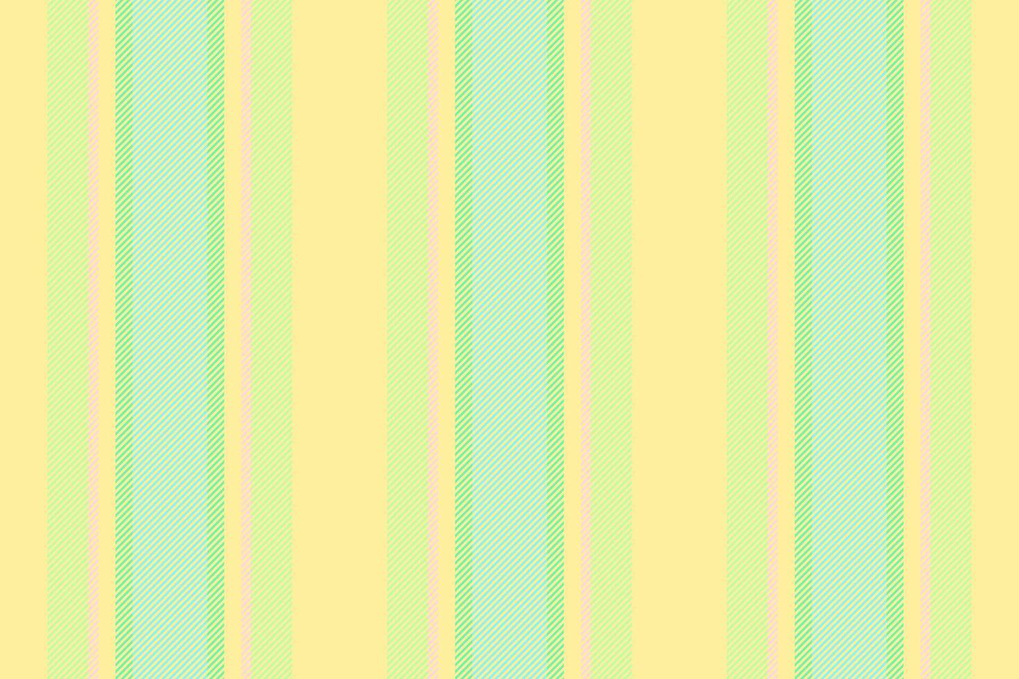em forma textura linhas listra, curva fundo desatado . cumprimento vertical padronizar tecido têxtil dentro amarelo e verde cores. vetor