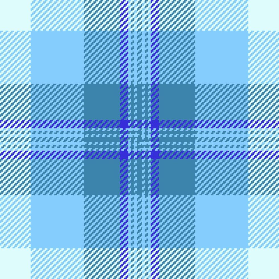 fundo tecido desatado do tartan Verifica xadrez com uma têxtil padronizar textura. vetor