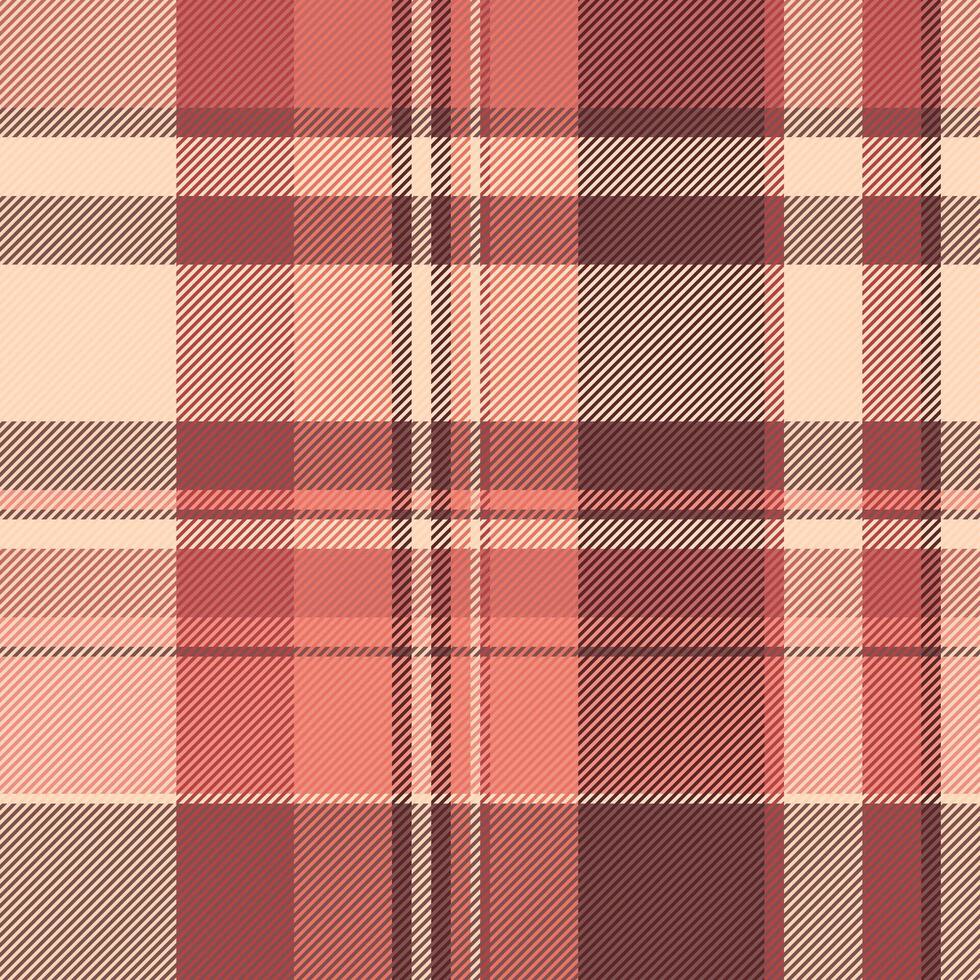 padronizar Verifica xadrez do fundo têxtil com uma tecido textura desatado tartan. vetor