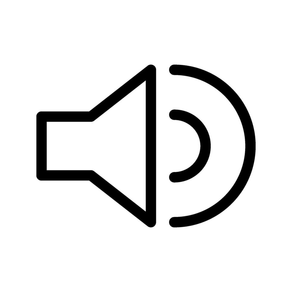alto falante ícone símbolo Projeto ilustração vetor