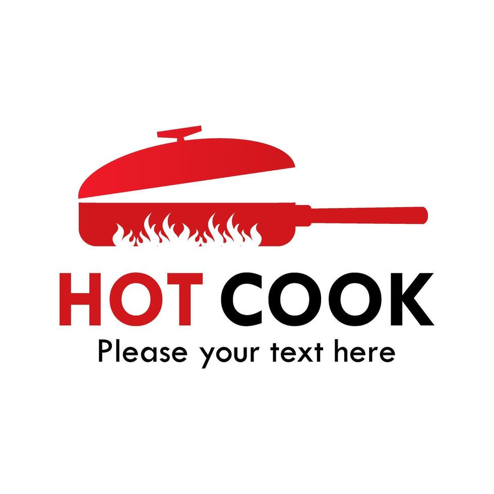 quente cozinhar símbolo logotipo modelo ilustração vetor