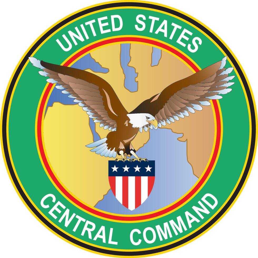 emblema do Unidos estados central comando vetor