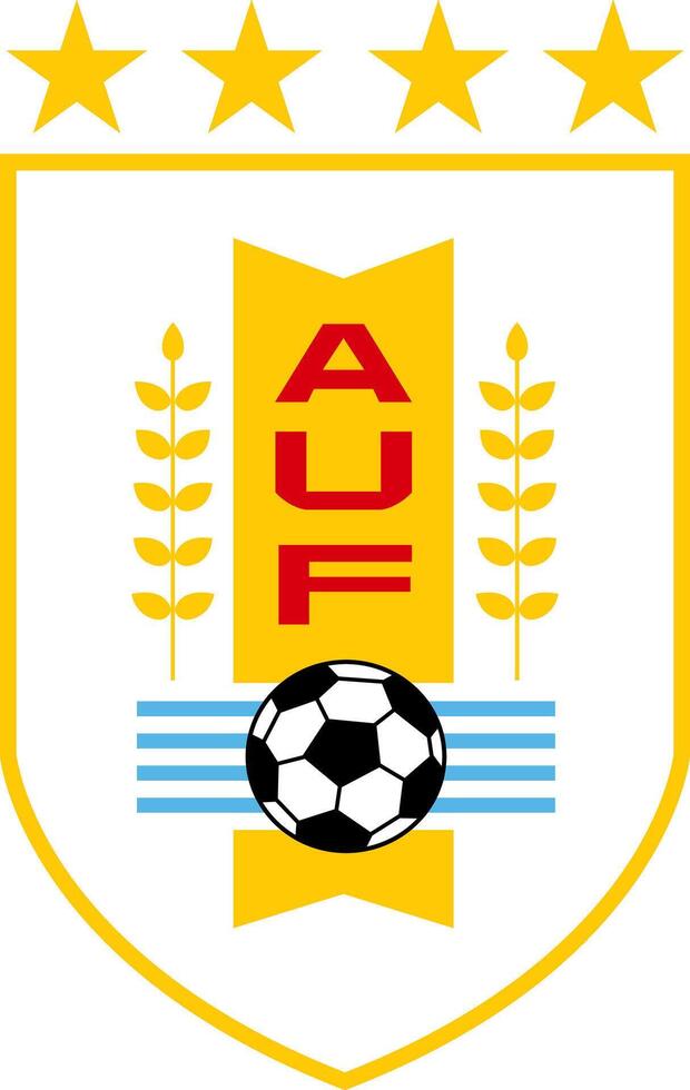 a logotipo do a nacional futebol equipe do Uruguai vetor