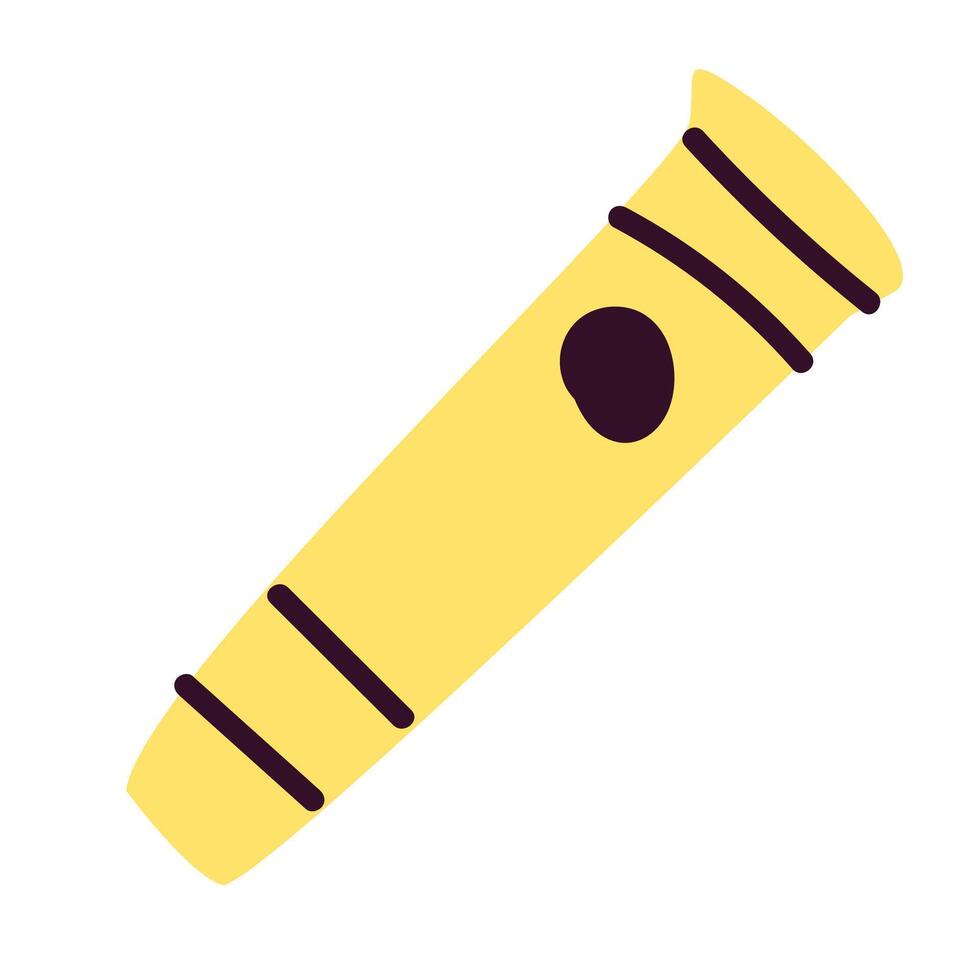 flauta ícone isolado vetor