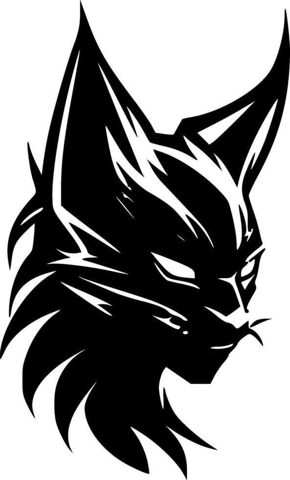 gato selvagem - Alto qualidade logotipo - ilustração ideal para camiseta gráfico vetor