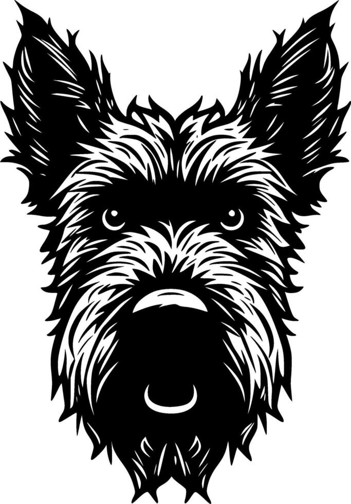 escocês terrier - Alto qualidade logotipo - ilustração ideal para camiseta gráfico vetor