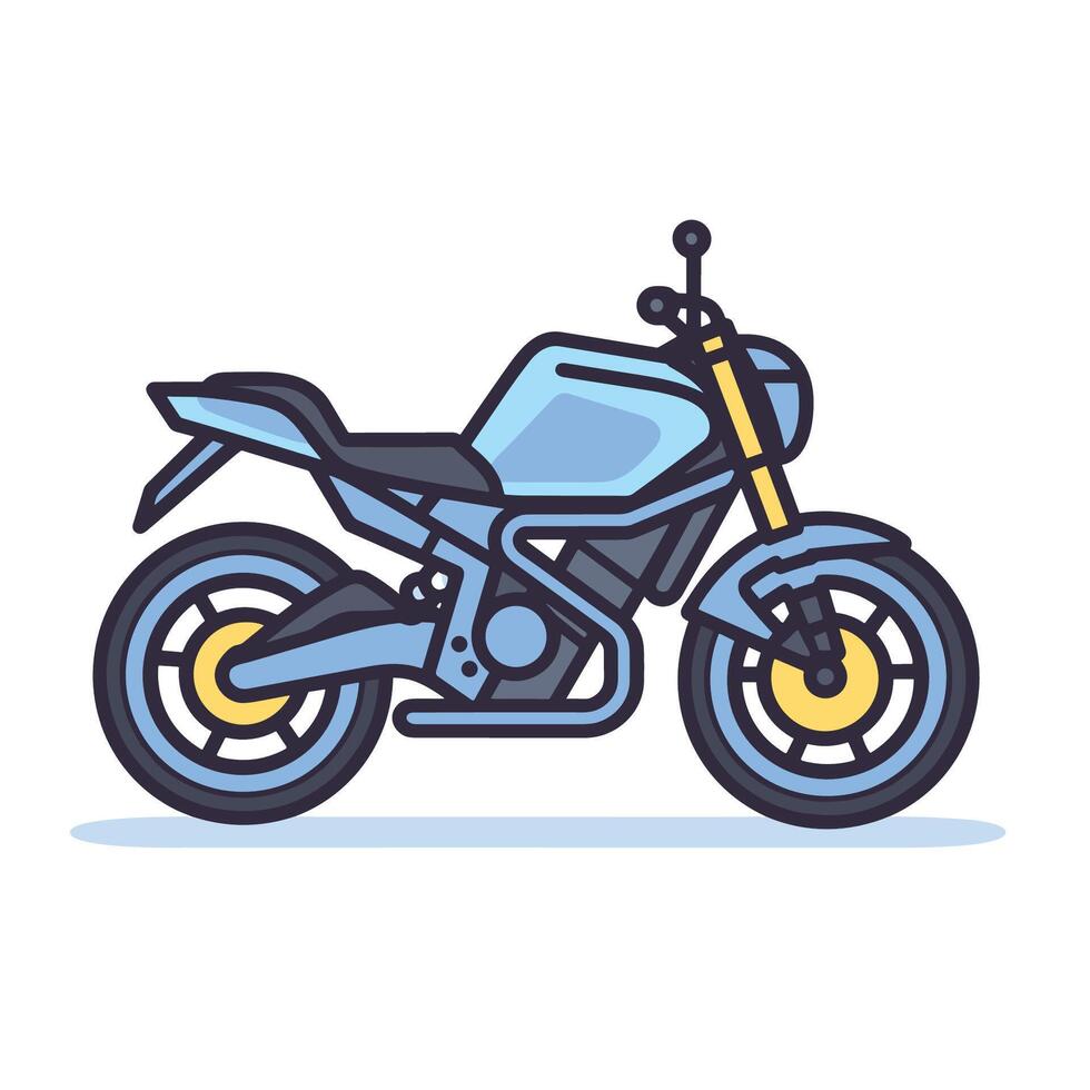 motocicleta ícone Projeto modelo, motocicleta, motor logotipo ilustração vetor
