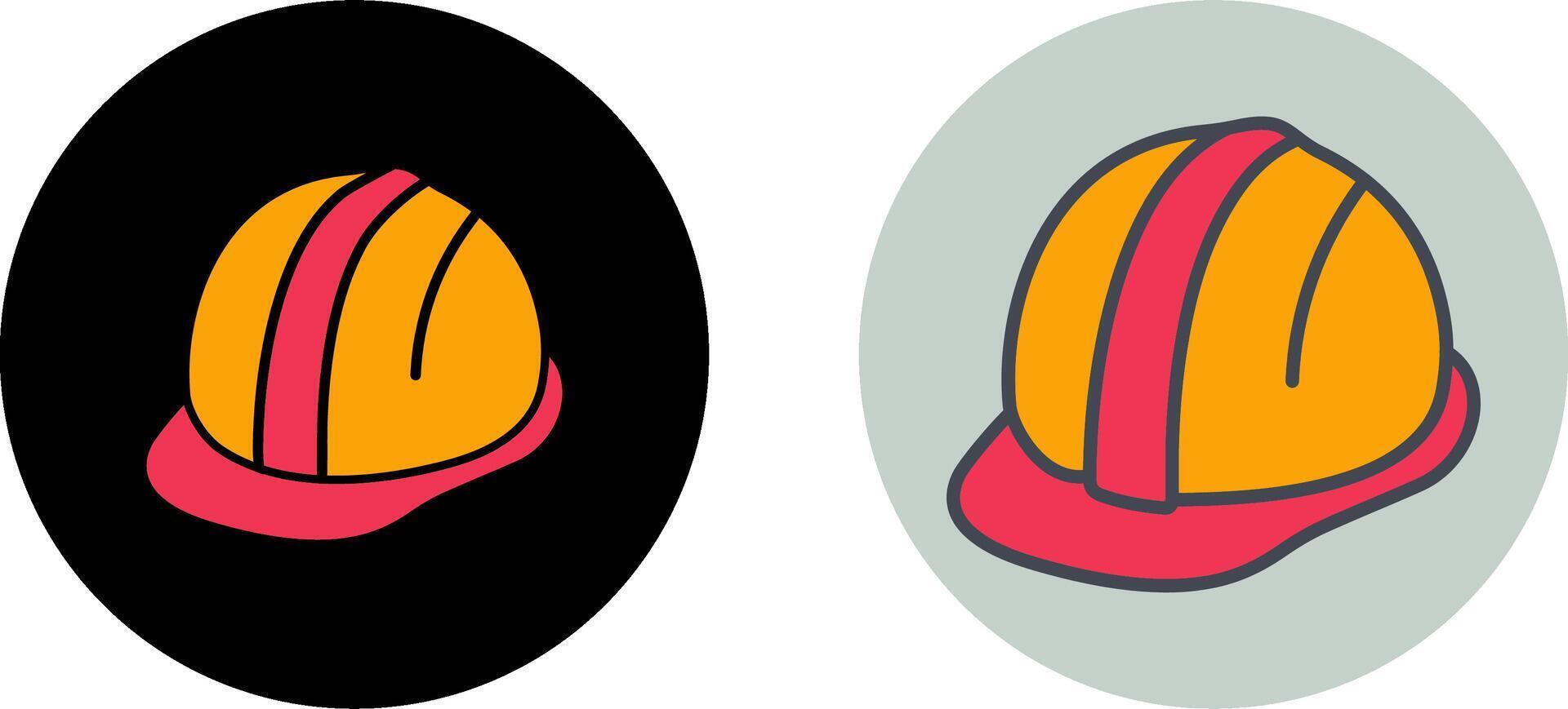 design de ícone de capacete vetor