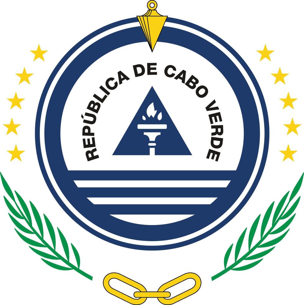 nacional emblema do capa verde vetor