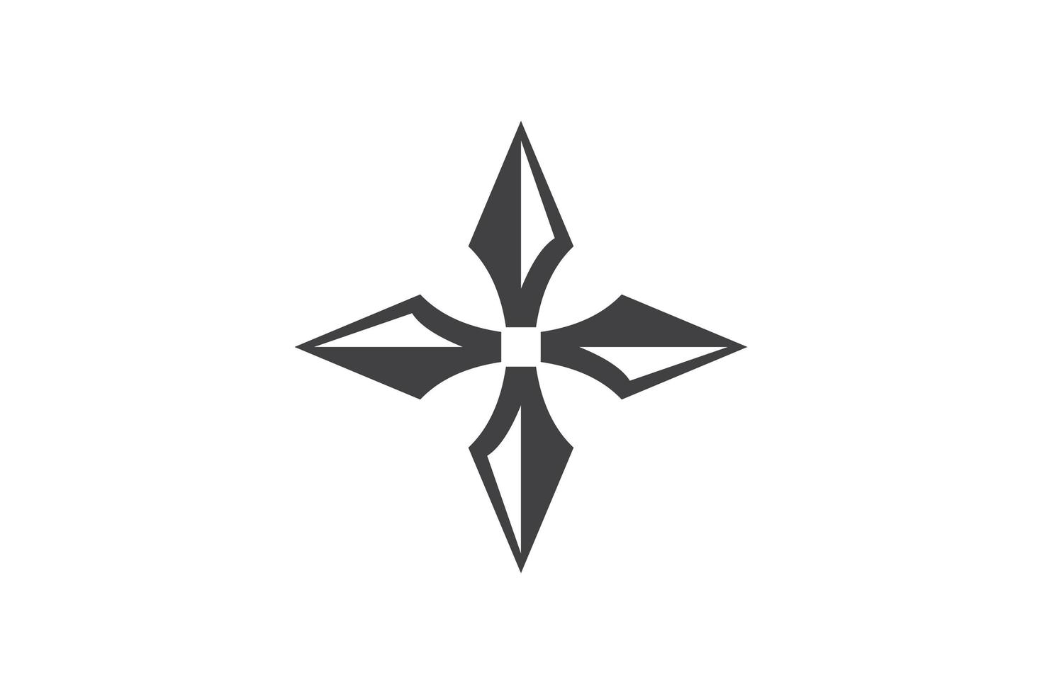 vetor de design de modelo de logotipo de seta, ilustração de ícone
