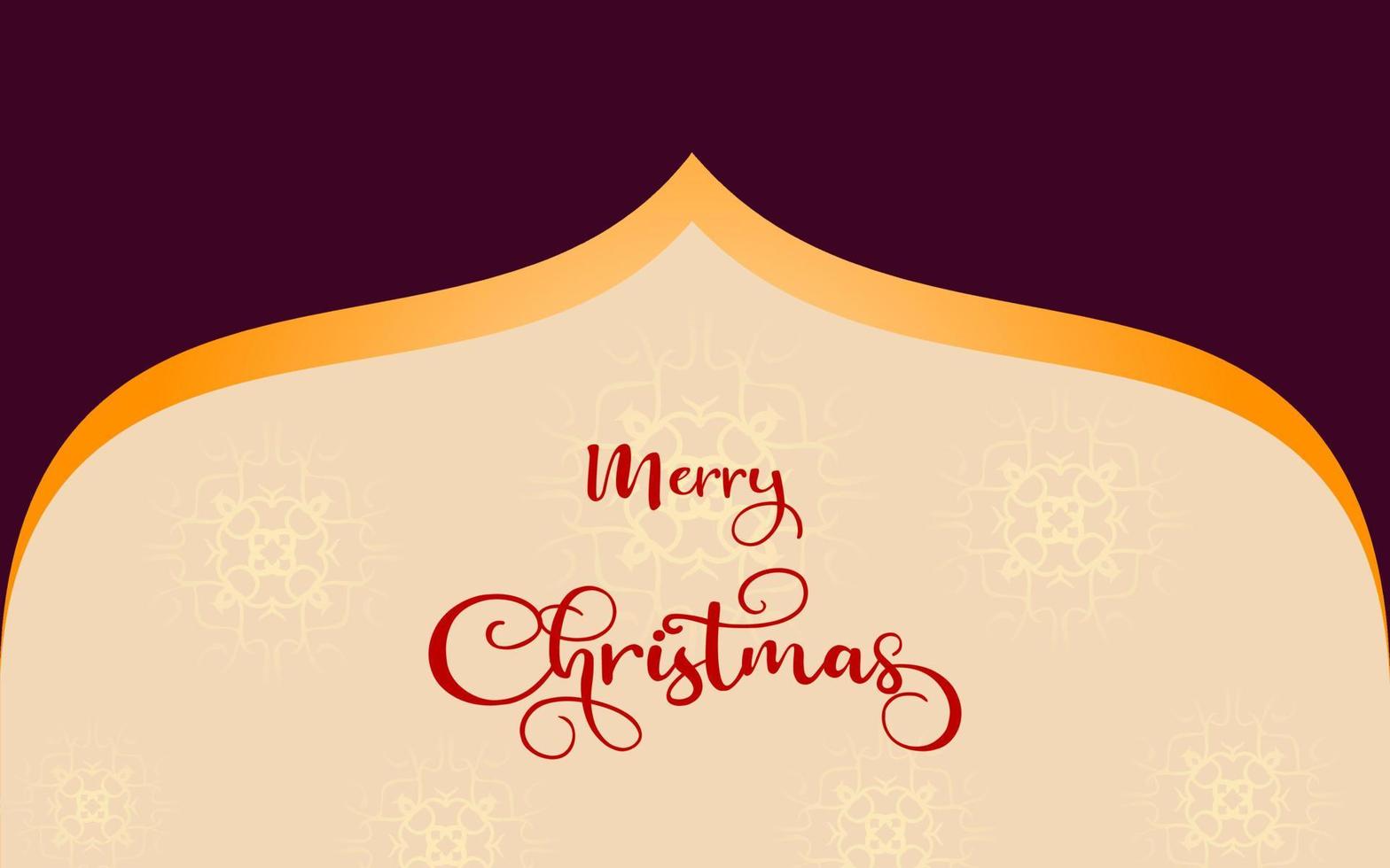 tipografia de feliz Natal em belo abstrato, texto de feliz Natal em fundo de banner festivo. vetor