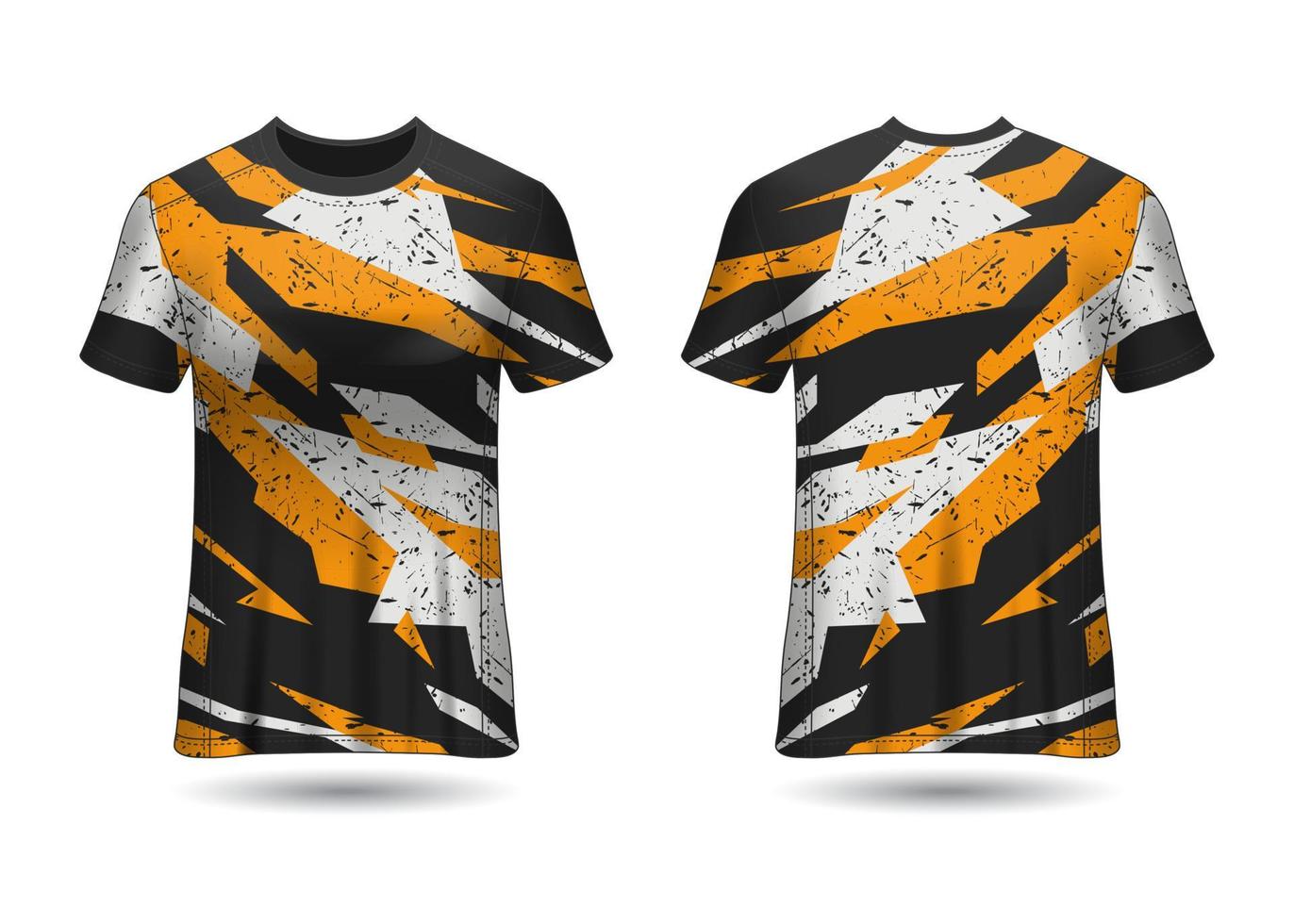 modelo de design de camisa esportiva para vetor de uniformes de equipe