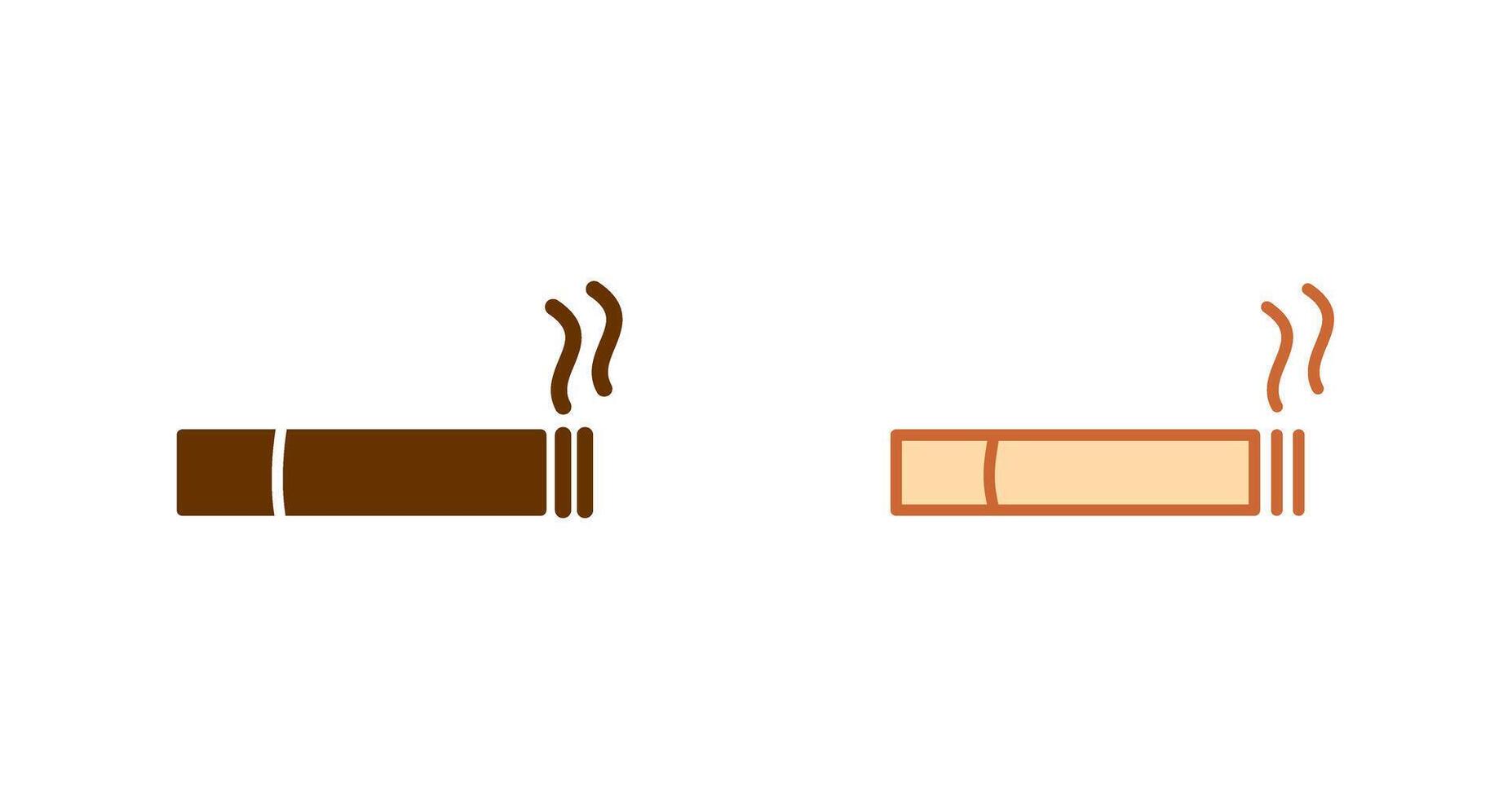 cigarro ícone Projeto vetor