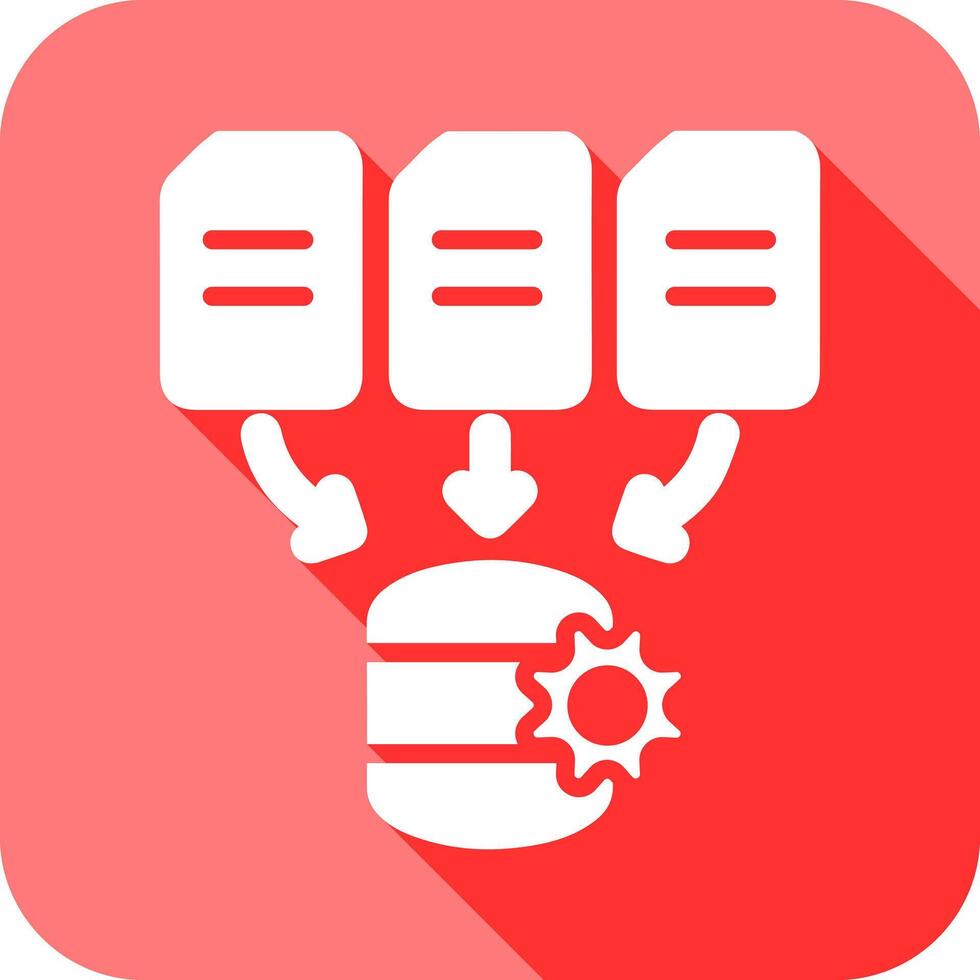 dados em processamento ícone Projeto vetor