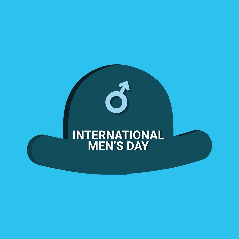 dia internacional dos homens vetor