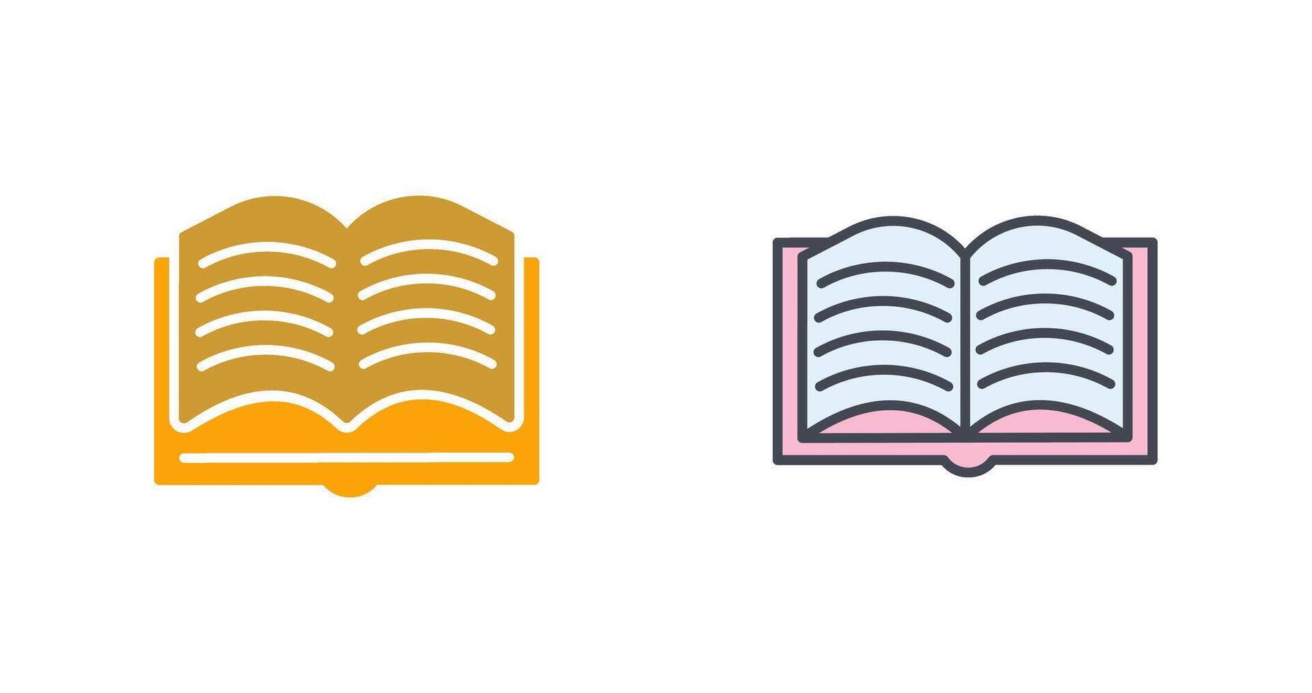 design de ícone de livros vetor