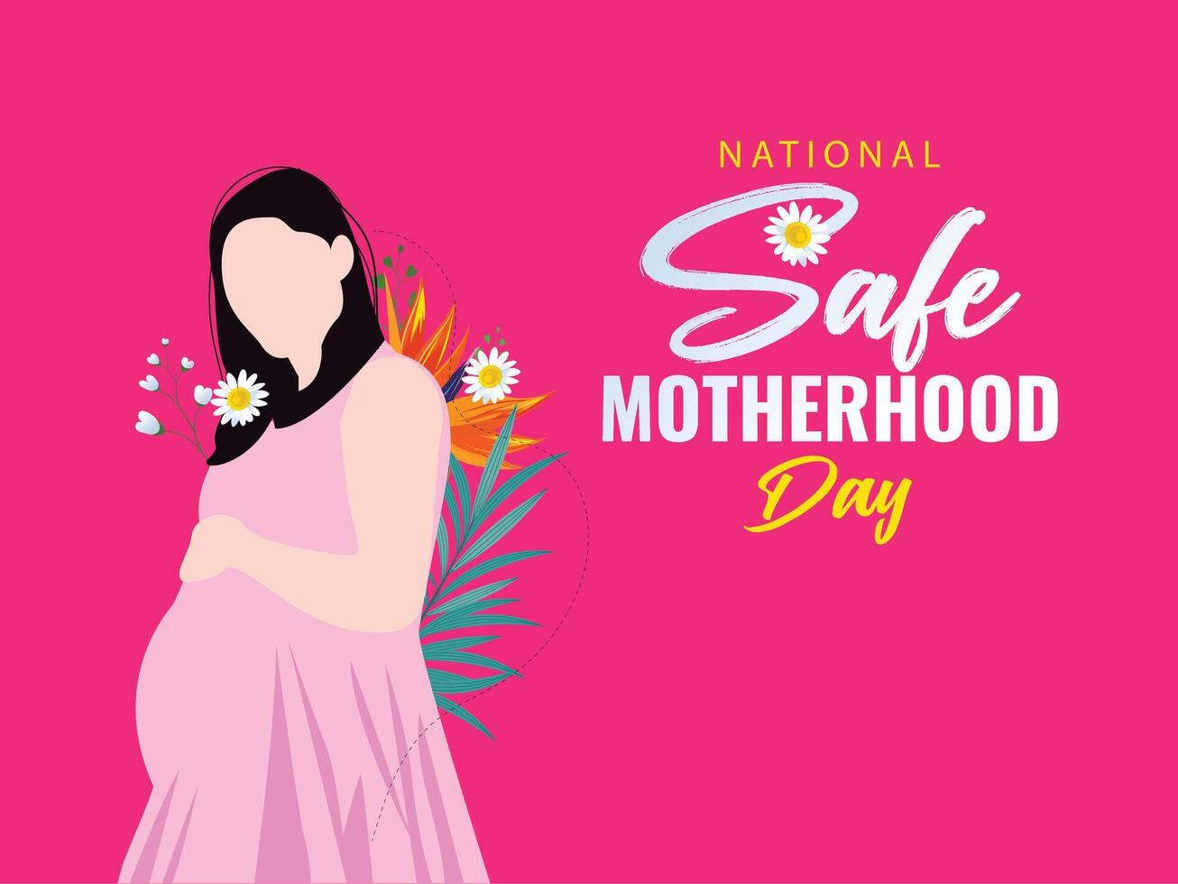 abril 11 nacional seguro maternidade dia editável social meios de comunicação alimentação modelo para grávida mães e bebês cuidados de saúde e maternidade benefícios, seguro mães e bebês vetor