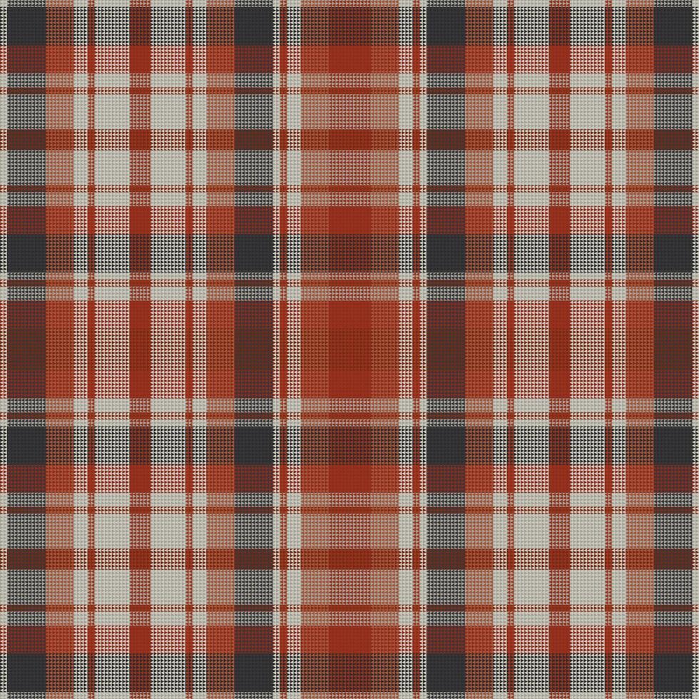 padrão xadrez tartan com textura. vetor