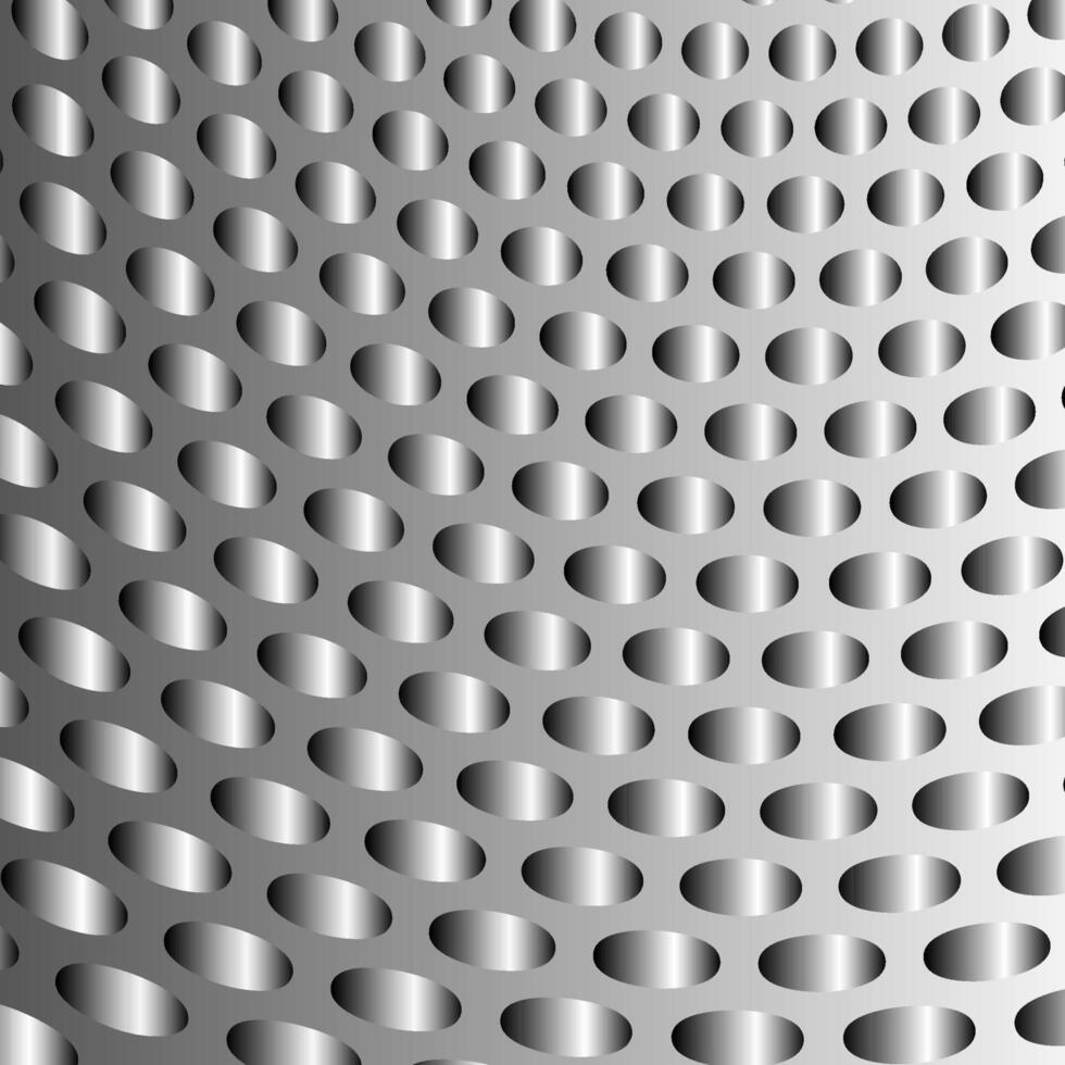 metálico monocromático cinzento fundo decorado com abstrato geométrico padronizar vetor