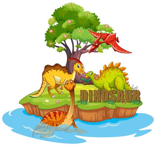 Ilha dos Dinossauros - MeepleBR